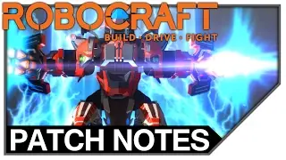 Robocraft Patch Notes: MatchMaking Rating