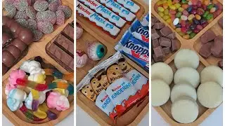 Filling Platter with Sweets ASMR