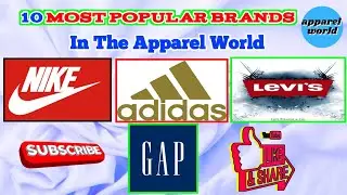 10MostPopularBrands #PopularBrands #Popularbarandsintheworld #fashion #brand #brandshoot
