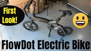 Первый взгляд на Flowdot! Обзор компактного электрического велосипеда
