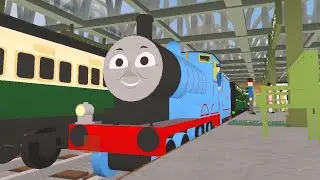 Roblox Blue Train with Friends: Edward's Number 2 Local Service from Knapford to Brendem (All Stops)