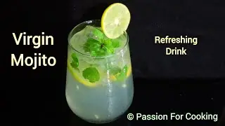 Virgin Mojito | super quick mocktail recipe | lemon drink | cooler for hot summer