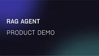 RAGistry Demo - RAG support AI agent