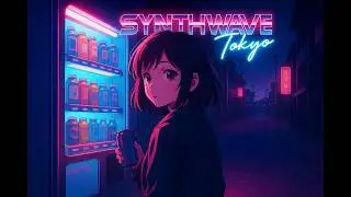 🌌 Neon Vending Glow | Synthwave Ambient Album for Night Relaxation 🌊✨