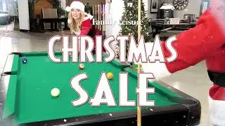 It's our Christmas Sale at Family Leisure | Dec. 2021