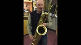 Selmer Mark VI Baritone Saxophone 1960 Low A with New Corry Bros. 7* Ebonite P-Wave Mouthpiece!