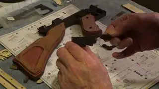 The old man assembles the ROKR Submachine gun part 5