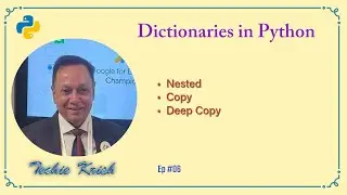 Nested, Copy in the Python Dictionary | CBSE | AISSCE
