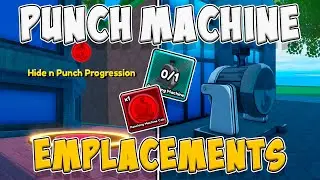 ALL PUNCH MACHINE LOCATIONS IN Anime Eternal