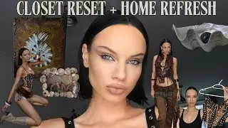 Closet Clean Out & Home Decor DIY (Some Went Wrong lol) | Home Vlog