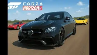 Forza Horizon 5| mercedes E63 AMG| GAMEPLAY