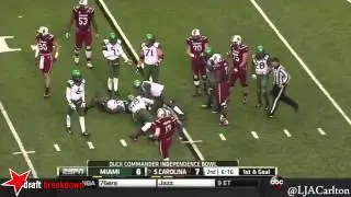A.J. Cann vs. Miami (FL) (2014)