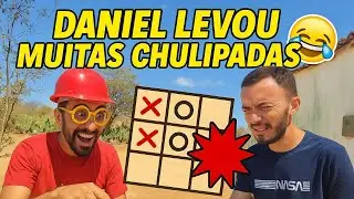  JOGO DA VELHA COM DANIEL CANTOR VALENDO CHULIPA 