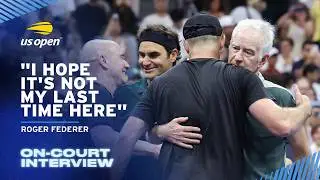Federer, McEnroe, Agassi, Roddick On-Court Interview | 2026 US Open