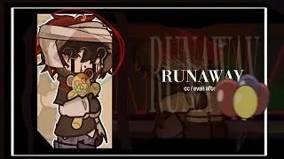 🎈 ⠀⋮    runaway   ,   cc / evan afton   , ,  #gacha #fnaf   |    evilkyo 