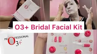 O3+ BRIDAL FACIAL KIT Review ||@Shiivaniib #facialforglowingskin