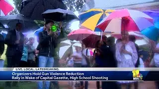 People rally in Annapolis for gun violence reduction