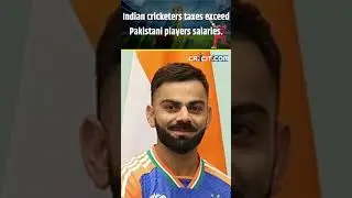Indian Cricketers Pay More Taxes Than Pakistani Players&rsquo; Salaries: Full Breakdown & List! #ytshorts