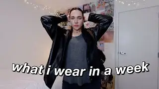 what i actually wear in a week (cute af outfit ideas)