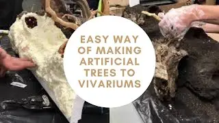 How to make a fake tree structure to to your vivarium