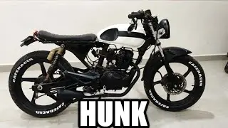 💥Unbelievable 💥|Hero Honda Hunk Modified into CafeBrat Style 🔥 By JM Custom|MotoMahal