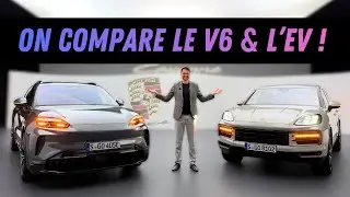 Porsche Cayenne 2026 ⚡️ Comparaison statique : thermique vs électrique!
