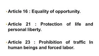 Constitutional Provisions for Women Empowerment