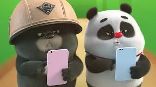 【Bamboo Panda ❤】Welcome to join Bamboo&rsquo;s family 🤪🤩 | Short Animation | Funny | Language Learning