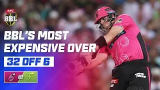 32 OFF! 😱 Steve Smith Blasts Most Expensive Over in BBL Hitsory | #BBL15
