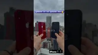 iPhone XR vs iphone 16e