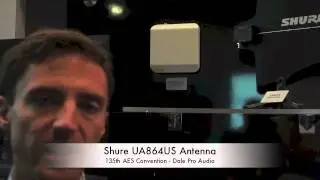 Dale Pro Audio - 135th AES Convention - Shure UA864US Wall-Mounted Wideband Antenna   Large