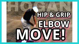 BEN HOGAN Elbow Grip & Hip MOVE! Levers with Speed action #golfswing #hogan #legend #champion #tgm