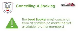 CLTC Court Booking System 2020