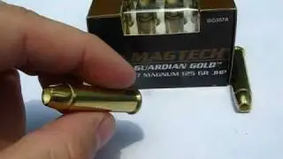 357 Magnum -- Magtech 125 Gr. Guardian Gold - Ammo Test