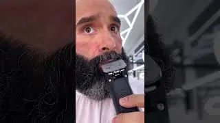 ASMR Beard Lineup | Dry Razor + Clipper Demo + Beard Octane Liquid Gold Finish