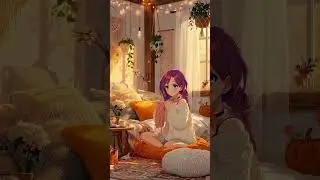 Candlelight & threads of autumn 🧶🕯️🍂#shorts #animeaesthetic #gothicvibes #cosyautumn #dreamyvibes