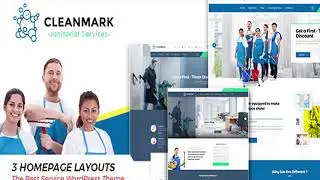 Cleanmark - Cleaning Janitorial Service WordPress Theme | Themeforest Website Templates and Themes