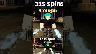 7,000 SPINS FOR HELOS in AOT Revolution #roblox #anime #attackontitanrevolution