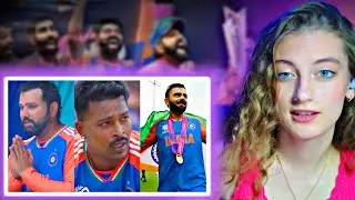 Most Epic Moments T20 Final highlights - Russian Girl Reacts | World Cup 2024 | India