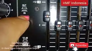How to Use Behringer FBQ6200HD 31-Band Stereo Graphic Equalizer Original