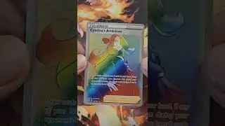 Hermosa Cynthia's Ambition full art rainbow secreta, Pokemon Brilliant stars, #shorts.