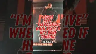 Lecrae is &ldquo;Positive&rdquo; He&rsquo;s Done Touring