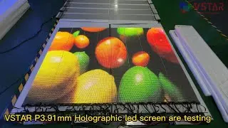 Behind the Scenes: Factory Testing Our P3.9mm Transparent Holographic LED Panel