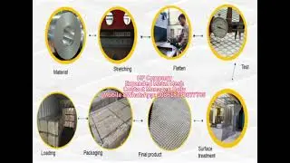 Diamond Hole Expanded Steel Mesh For Industrial Use