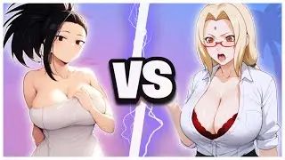 🔥 MOMO YAOYOROZU VS TSUNADE | SEXY FANART BATTLE