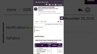 emrs staff nurse 2025 exam date, time released how to download the notice and get pdf#emrsupdate