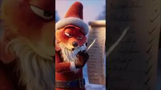 Zootopia Snowstorm Chase Fox & Rabbit  #short