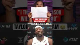 Taylor Rooks had jokes for Bam Adebayo & A'ja Wilson 💀