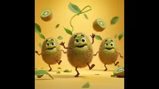 The Kiwi Fruit Song | Fun & Healthy Food Song for Preschool Kids