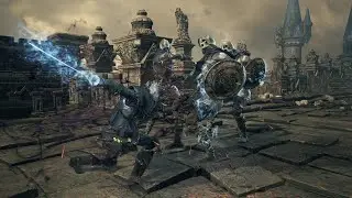 Dark Souls 3 Cinders Mod Sorcery Showcase - Magic Weapon